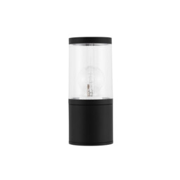 Cetera Outdoor Pedestal Light Black Aluminium LED E27 IP54 - thumbnail 1