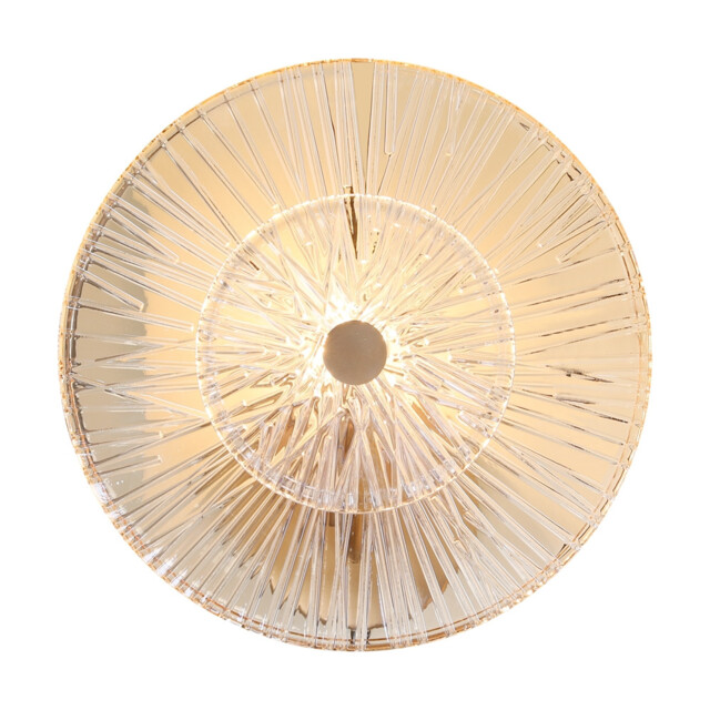 Aster Modern Wall Lamp Gold, Glass Shade - image 1