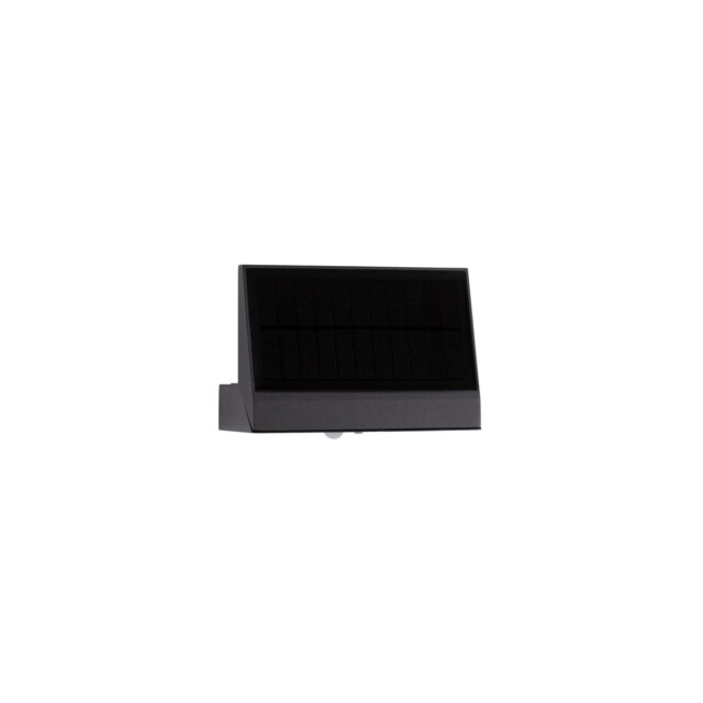 Prim Outdoor Motion Sensor Wall Lamp Anthracite Aluminium, Clear Glass LED 2W 197Lm 3000K IP65 - image 1