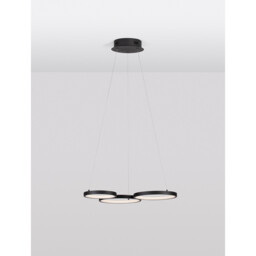 Magnus Integrated LED Pendant Ceiling Light Sandy Black Aluminium LED 28W 230V 1900Lm 3000K - thumbnail 5