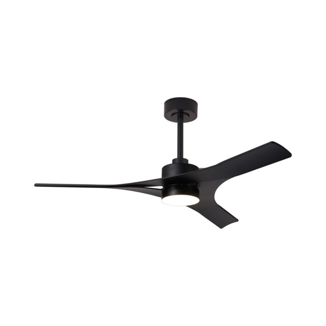 Thai 30W LED Dimmable Ceiling Light With Built-In 35W DC Fan, 2700-5000K Remote & APP Control, 2400lm, Black, 5yrs Warranty - image 1