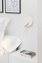 Duas USB C Reading Wall Light Matt White 2700K - thumbnail 2