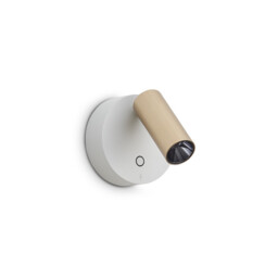 Elf Reading Wall Light White, Gold 1x LED 220lm 3000K Dimmable