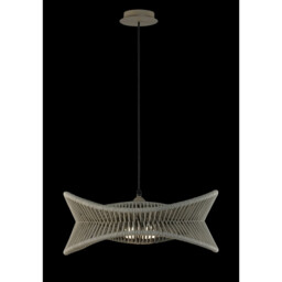 Polinesia 60cm Pendant, 1 x E27, IP44, Beige Oscu, 2yrs Warranty - thumbnail 2
