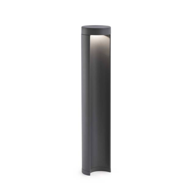 Chandra LED Outdoor Bollard Light Dark Grey IP54 - image 1
