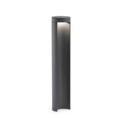Chandra LED Outdoor Bollard Light Dark Grey IP54 - thumbnail 1