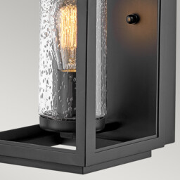 Hinkley Atwater Outdoor Wall Lantern Black, IP44 - thumbnail 5