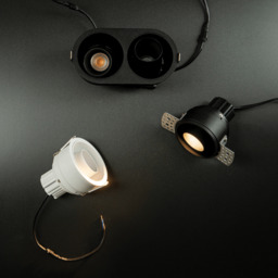 Astra Trimless Recessed Downlight Sandy Black LED 3000K IP44 - Driver Not Included - thumbnail 2