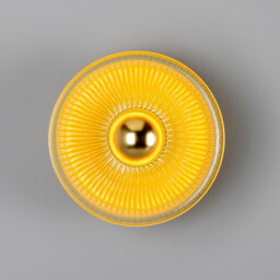 Eclipse Coloured Wall Light, Yellow - thumbnail 2