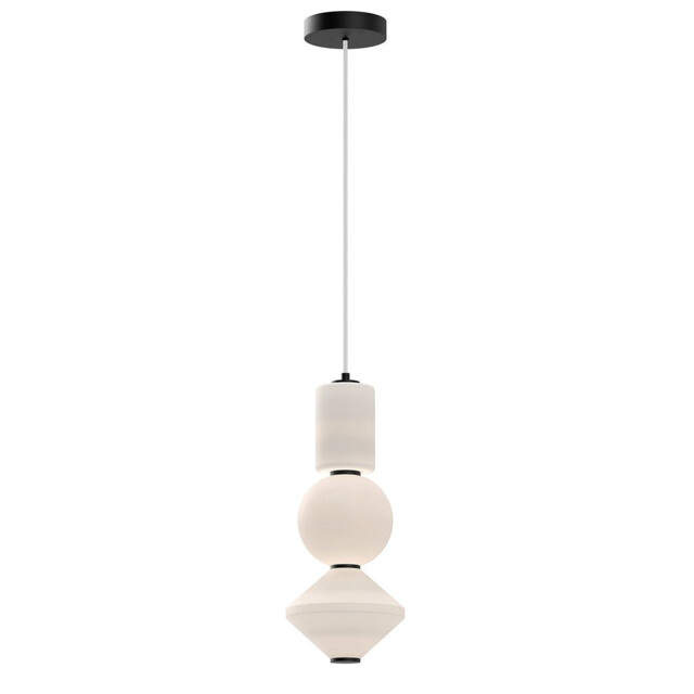 Alora Mood Bijou LED Slim Pendant Ceiling Light Contemporary Matt Black 3000K - image 1