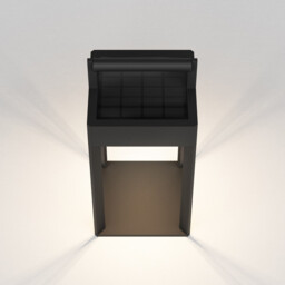 Kuro 250 Outdoor LED Portable Box Light Textured Black Touch Dimmer - thumbnail 3