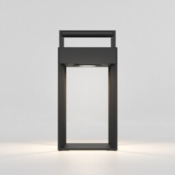 Kuro 250 Outdoor LED Portable Box Light Textured Black Touch Dimmer - thumbnail 2