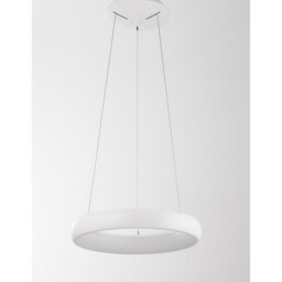 Albi 41cm Integrated LED Pendant Ceiling Light Sandy White Aluminium LED 32W 1950Lm 3000K - thumbnail 3