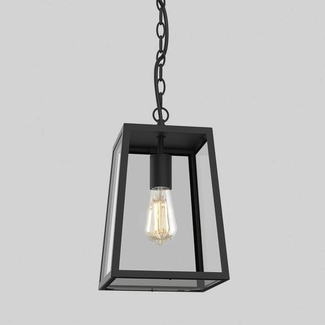 Calvi Outdoor Pendant Light Textured Black, E27