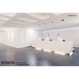 Antaras 3 Light Linear Pendant, 24W LED, 3000K, 1770lm, Black, 3yrs Warranty - thumbnail 3