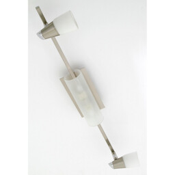 Anna On Linear Bar 4 Light G9 Satin Chrome/Opal & Frosted Glass - thumbnail 2