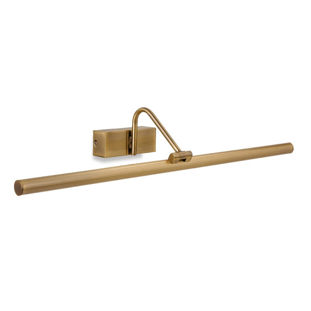 LED 1 Light Picture Wall Light Antique Brass