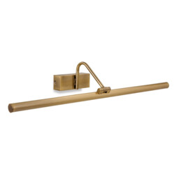 LED 1 Light Picture Wall Light Antique Brass