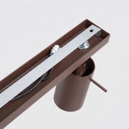 Ring Ceiling Spotlight Bar Brown 6x GU10 - thumbnail 5