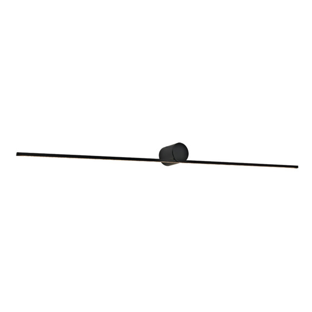 Tripoli 90cm Integrated Led Wall Lamp Sandy Black LED 3000K IP44 13W - image 1