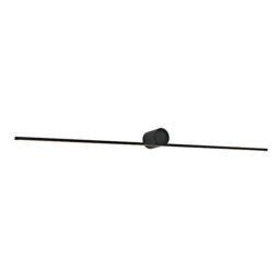 Tripoli 90cm Integrated Led Wall Lamp Sandy Black LED 3000K IP44 13W - thumbnail 1