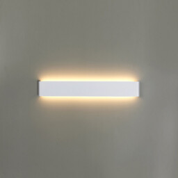 Egeo 41cm Linear Wall Lamp, 14W LED, 3000K, 1150lm, White, 3yrs Warranty - thumbnail 2