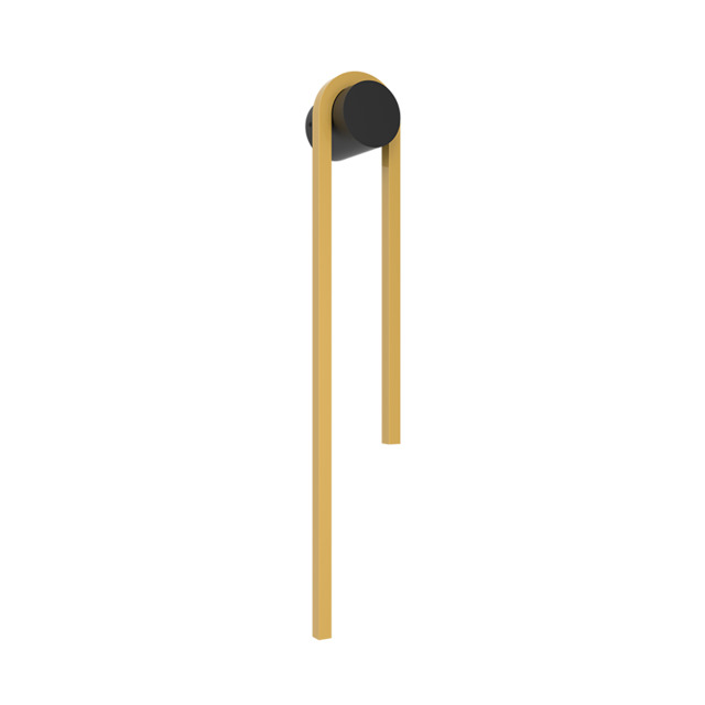 Orly 60cm Integrated Led Wall Lamp Gold Matt -Black Matt LED 3000K Dimmable - image 1