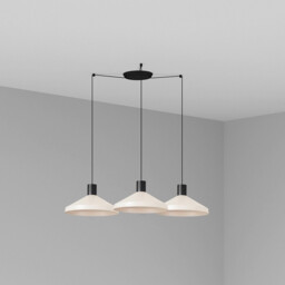 Kombo Cluster Pendant Ceiling Light Beige, E27