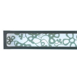 Euphoria Wall Lamp 1 Light T5 Medium Bar, Polished Chrome/Opal White Glass, NOT LED/CFL Compatible - thumbnail 5