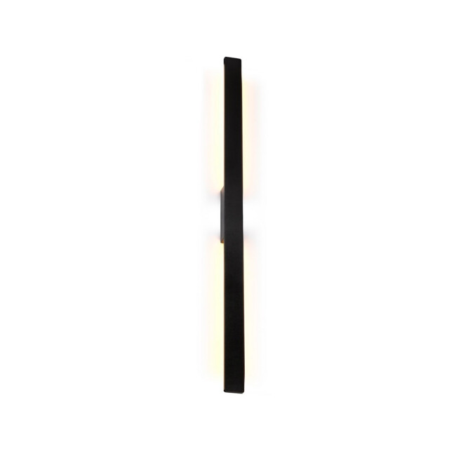 Lotus 1.2m Wall Lamp, 18W LED, 3000K, 1900lm, IP54, Black, 3yrs Warranty - image 1