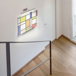 LED Picture Wall Light Satin Silver - thumbnail 2