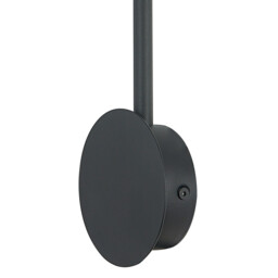 Eyes Wall Lamp, 6W LED, 3000K, 390lm, Sand Black, 3yrs Warranty - thumbnail 3