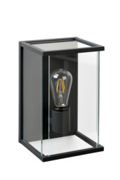 Claire Vintage Wall Lantern Light Outdoor - 1xE27 - IP54 - Anthracite - thumbnail 3