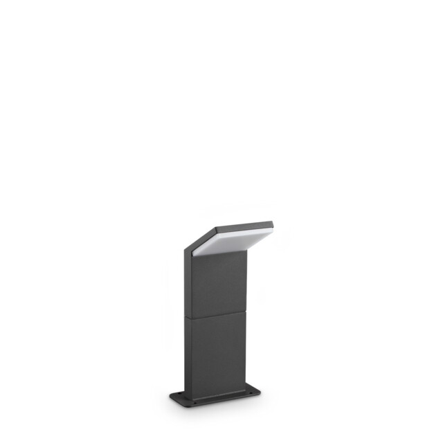 Style 30cm Outdoor Pedestal Light Anthracite 1x LED 950lm 3000K IP54 - image 1