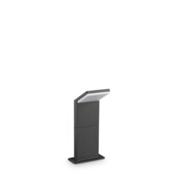 Style 30cm Outdoor Pedestal Light Anthracite 1x LED 950lm 3000K IP54 - thumbnail 1
