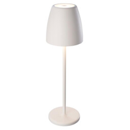 Elin 10.5cm Outdoor Portable Lamp Sandy White LED 3000K IP54 Dimmable - thumbnail 1