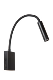 Lucide ALEC - Wall spotlight - LED - G9 - 1x3W 2700K - Black - thumbnail 3