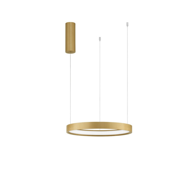Perrine Integrated LED Pendant Ceiling Light Brushed Gold Aluminium LED 30W 1080Lm 3000K - image 1