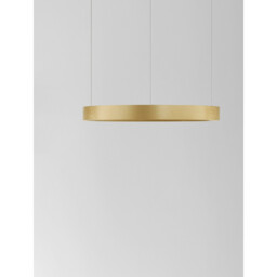 Perrine Integrated LED Pendant Ceiling Light Brushed Gold Aluminium LED 30W 1080Lm 3000K - thumbnail 5