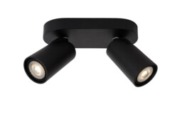 Xyrus Modern Twin Ceiling Spotlight - LED Dim to warm - GU10 - 2x5W 2200K/3000K - Black - Special Offer - thumbnail 1