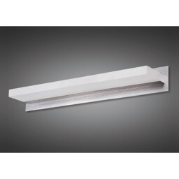 Taccía Wall Lamp 14W LED Large 3000K, 900lm, Polished Chrome/Frosted Acrylic, 3yrs Warranty - thumbnail 2