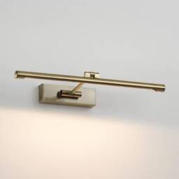 Goya LED Picture Wall Light Antique Brass