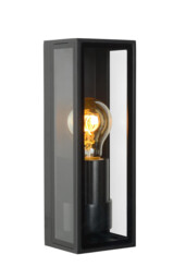 Dukan Modern Wall Lantern Light Outdoor - 1xE27 - IP65 - Black