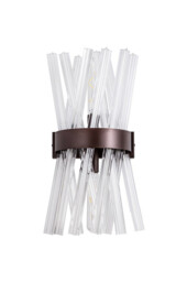 Hornby 2 Light E14, Wall Light E14, Brown Oxide , Clear Glass - thumbnail 5