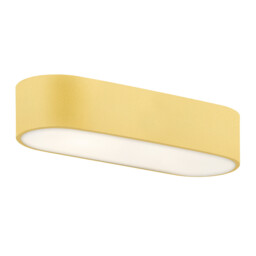 Toni Surface Mounted Downlight Milky, Gold Structure 50cm