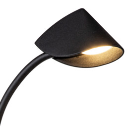 Capuccina Large 1 Light Table Lamp, 8.5W LED, 3000K, 610lm, Black, 3yrs Warranty - thumbnail 5