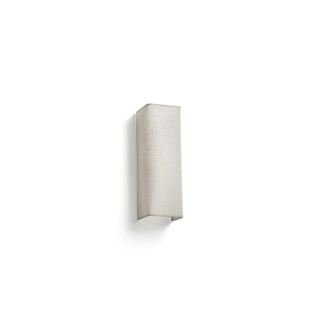 Otton Rectangle Linen Up Down Wall Lamp Vertical 2 Light - image 1