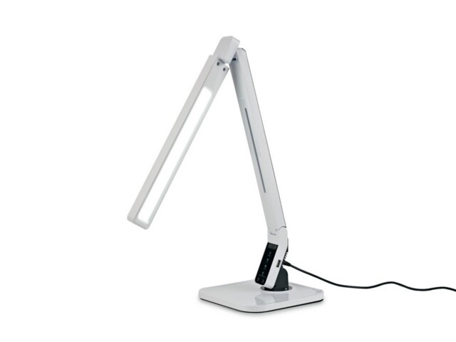 Lido LED Table Lamp White with USB Charging Port, 15W, 960lm, 3300, 4200, 5300, 6200K - image 1