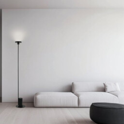 Zambelis Led Integrated Floor Lamp Sandy Black LED 3000K - thumbnail 2