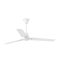 Indus Large Ceiling Fan Without Light White